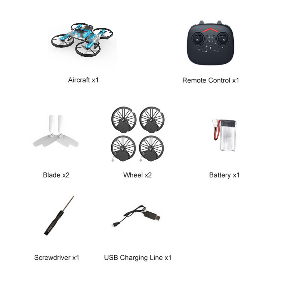 SkyRider 2-in-1 Drone Bike🚁🏍️